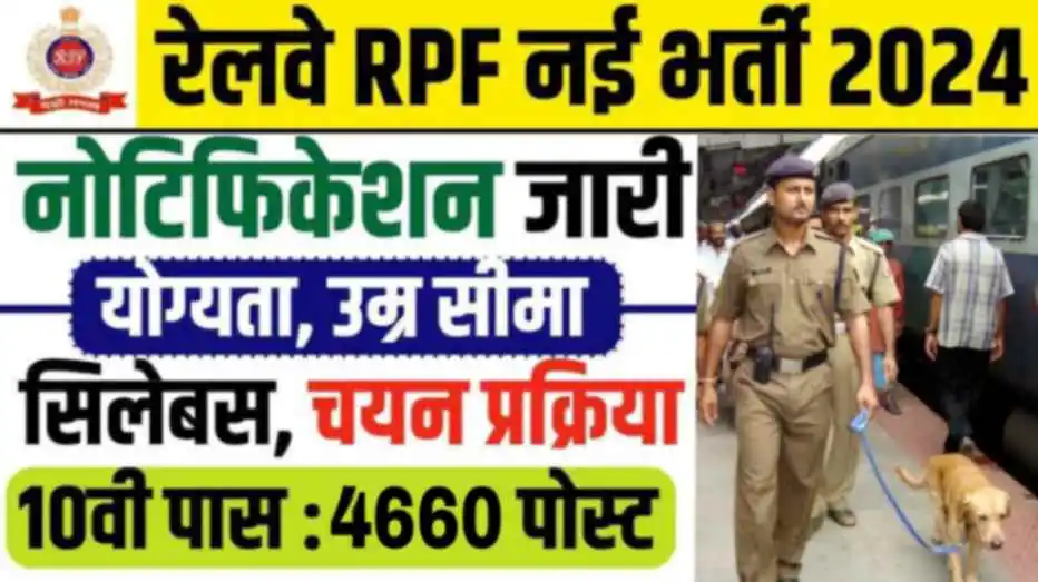 Railway RPF Vacancy 2024